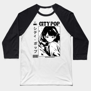 City Pop #4 Baseball T-Shirt